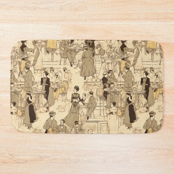Item preview, Café Society Repeating Pattern Design designed and sold by Juuskus.