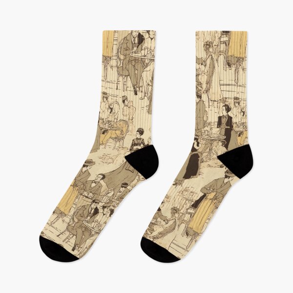Item preview, Café Society Repeating Pattern Design designed and sold by Juuskus.
