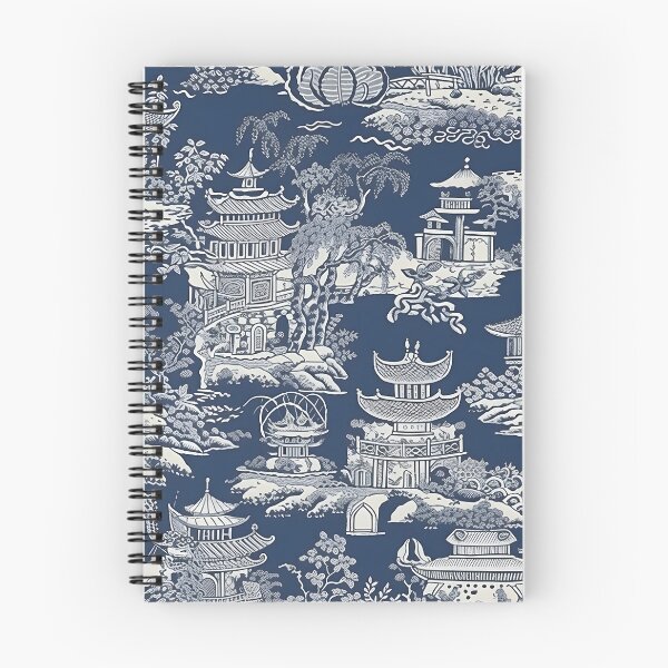 Item preview, Chinoiserie blue and white Ancient Ming China porcelain designed and sold by Kentala.