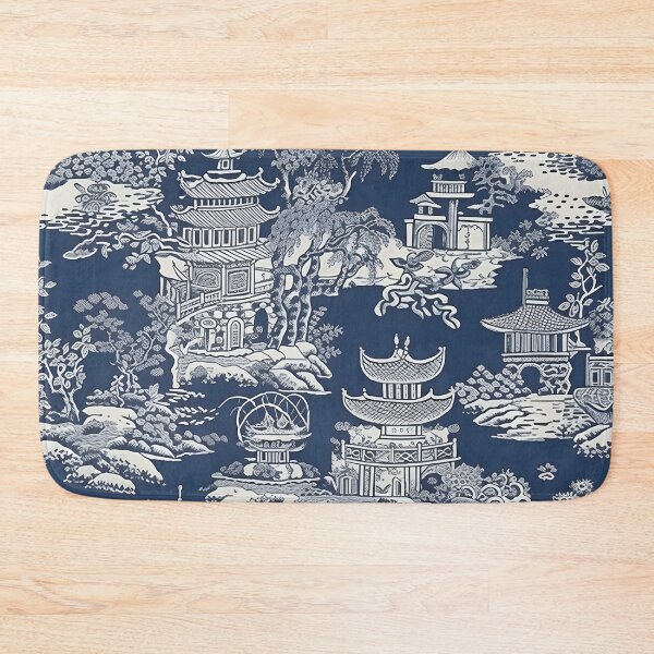 Item preview, Chinoiserie blue and white Ancient Ming China porcelain designed and sold by Kentala.