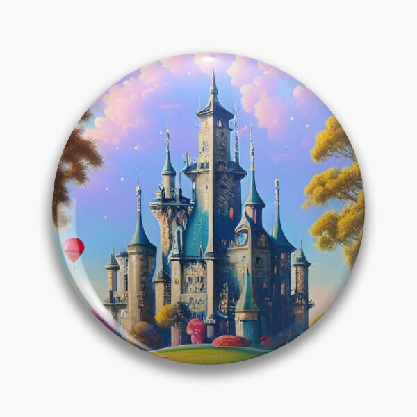 Item preview, Blue castle on the hill designed and sold by MadinaFatt.