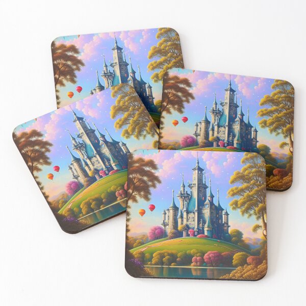 Item preview, Blue castle on the hill designed and sold by MadinaFatt.