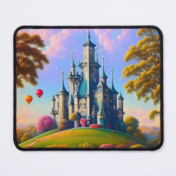 Item preview, Blue castle on the hill designed and sold by MadinaFatt.
