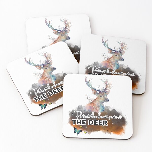 Item preview, Forest Guardian Deer designed and sold by Quirky Tees.