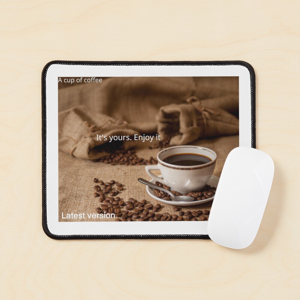 Item preview, Mouse Pad designed and sold by latestversion.