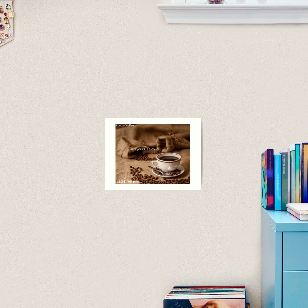 Item preview, Art Print designed and sold by latestversion.