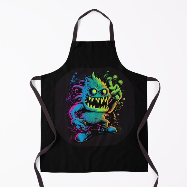 Item preview, "Whimsical Monsters in Vibrant Neon: A Vector Art Series" designed and sold by Mykhailov.