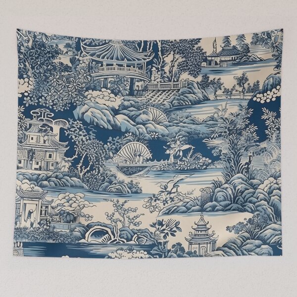 Item preview, Blue and white chinoiserie Ancient Ming Dynasty designed and sold by Kentala.