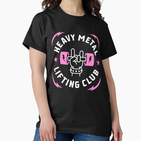 Item preview, Heavy Metal Lifting Club (Pink) designed and sold by brogressproject.