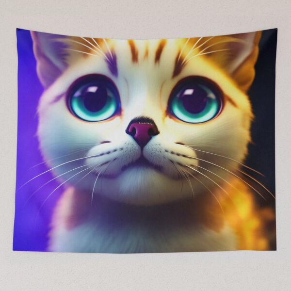Item preview, Cute Cat Miaw 293 designed and sold by Hyper-Store.