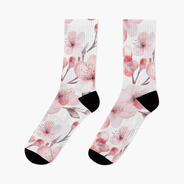 Item preview, Cherry blossom watercolor flowers, magical, dreamy designed and sold by missinglinks.