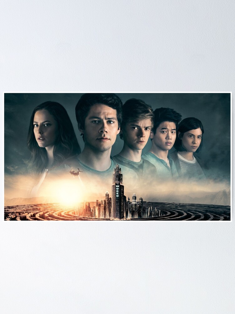 Maze Runner The Death Cure Poster Poster Von Angelialucis Redbubble