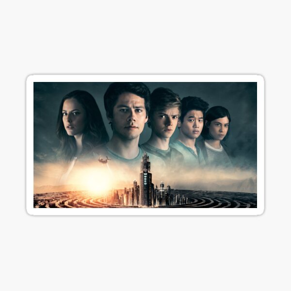 Maze Runner: The Death Cure Poster Sticker
