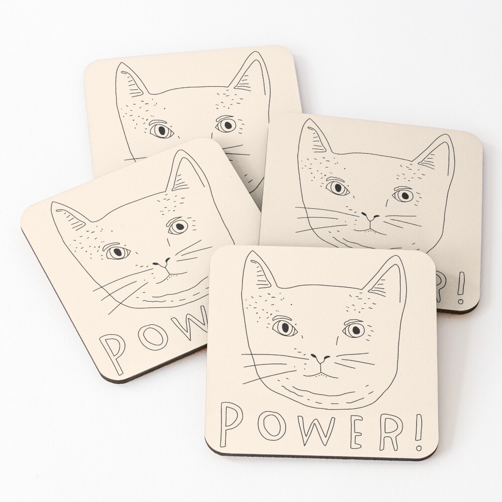 Item preview, Coasters (Set of 4) designed and sold by SentABear.
