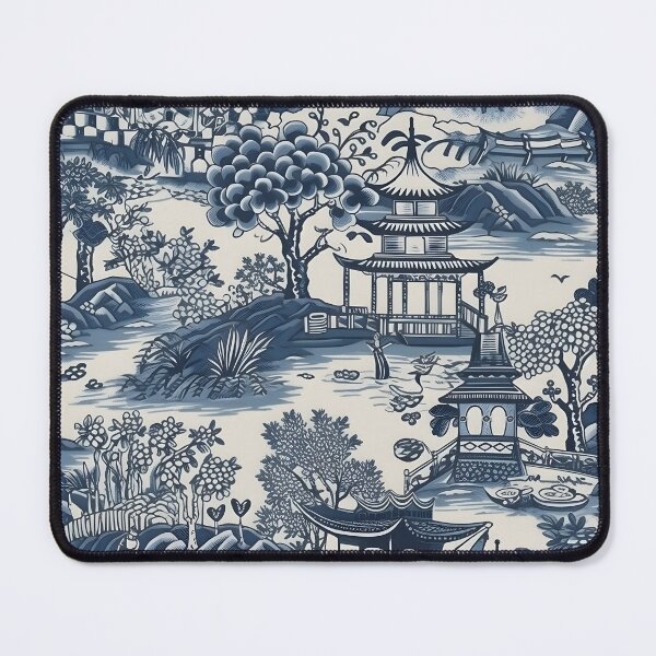 Item preview, Ancient Ming China - Blue and White Chinoiserie - Porcelain designed and sold by Kentala.