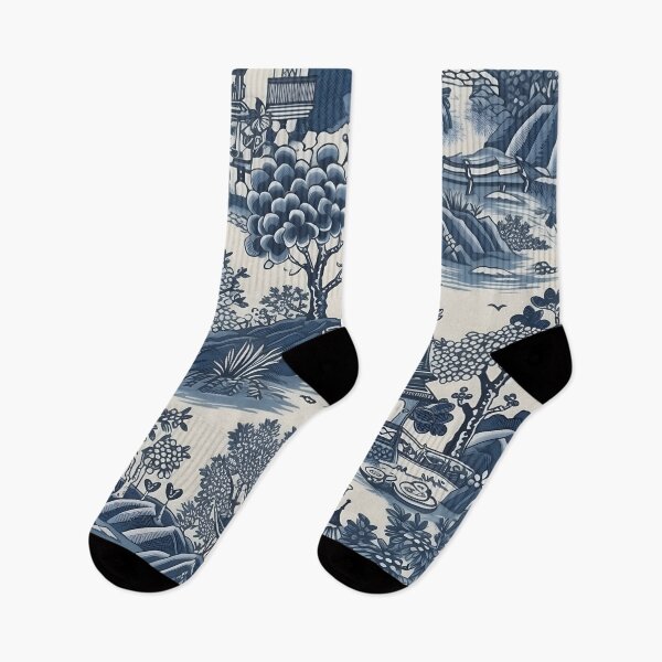 Item preview, Ancient Ming China - Blue and White Chinoiserie - Porcelain designed and sold by Kentala.
