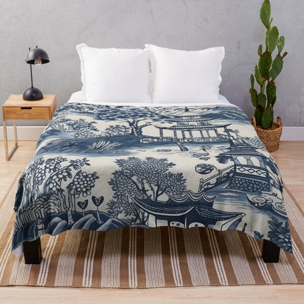 Item preview, Ancient Ming China - Blue and White Chinoiserie - Porcelain designed and sold by Kentala.