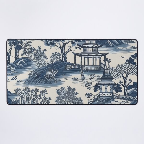 Item preview, Ancient Ming China - Blue and White Chinoiserie - Porcelain designed and sold by Kentala.