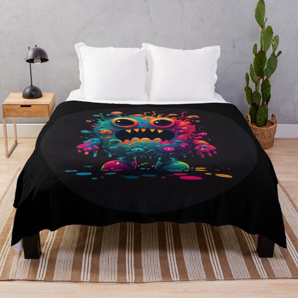 Item preview, "Whimsical Monsters in Vibrant Neon: A Vector Art Series" designed and sold by Mykhailov.
