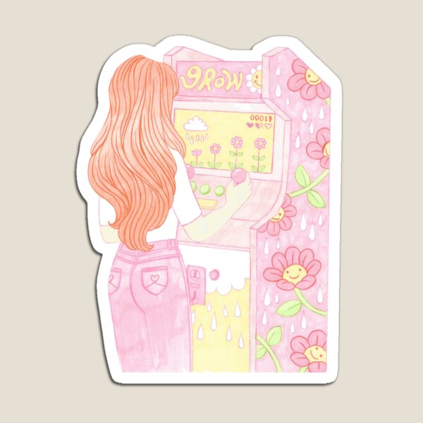 Floral Arcade Magnet