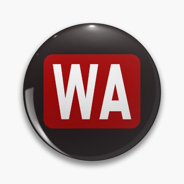 Artikelvorschau, WA Initials entworfen und verkauft von Jeallan Designs.