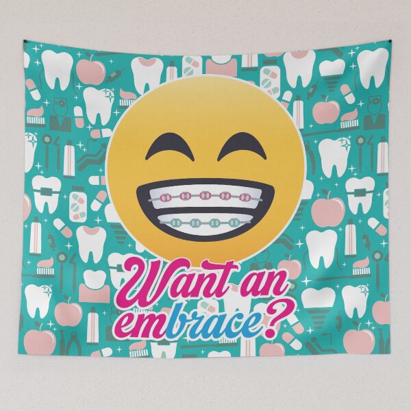 Item preview, Emoji braces, dentist designed and sold by Mauswohn.