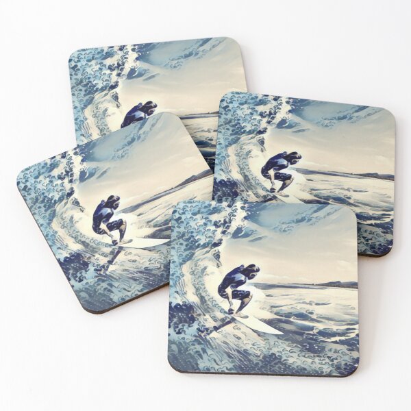 Item preview, Surfer in Newquay, Cornwall designed and sold by GoMerchBubble.