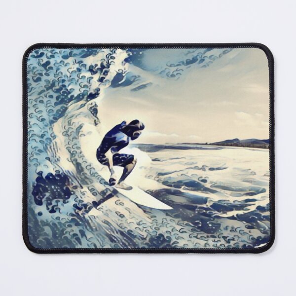 Item preview, Surfer in Newquay, Cornwall designed and sold by GoMerchBubble.