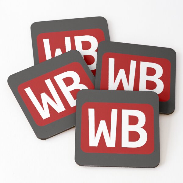 Item preview, WB Initials designed and sold by Jeallan Designs.