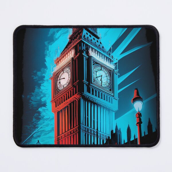Item preview, big ben flash blue designed and sold by Ernest Petitjean Créations.