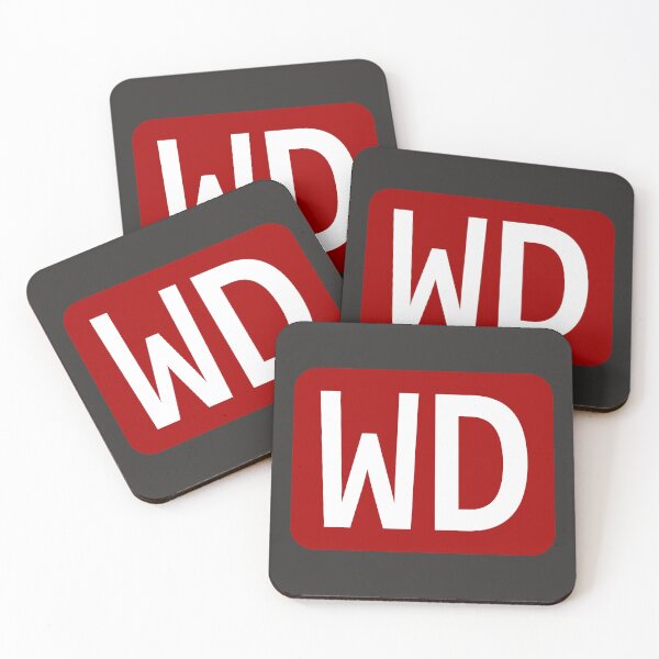 Item preview, WD Initials designed and sold by Jeallan Designs.