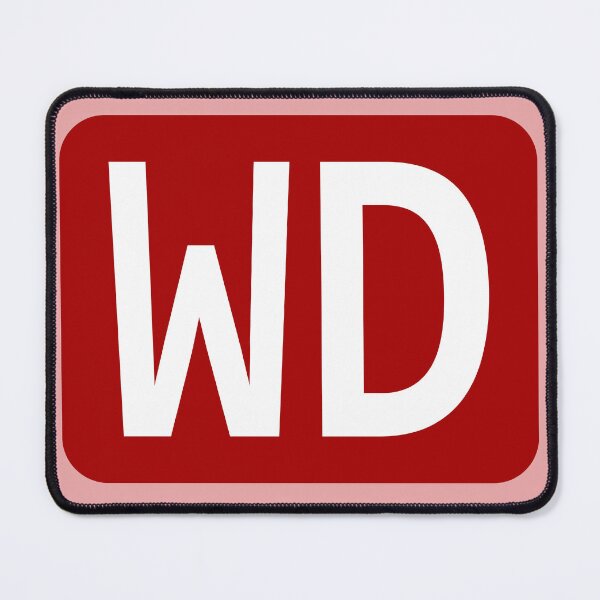 Item preview, WD Initials designed and sold by Jeallan Designs.