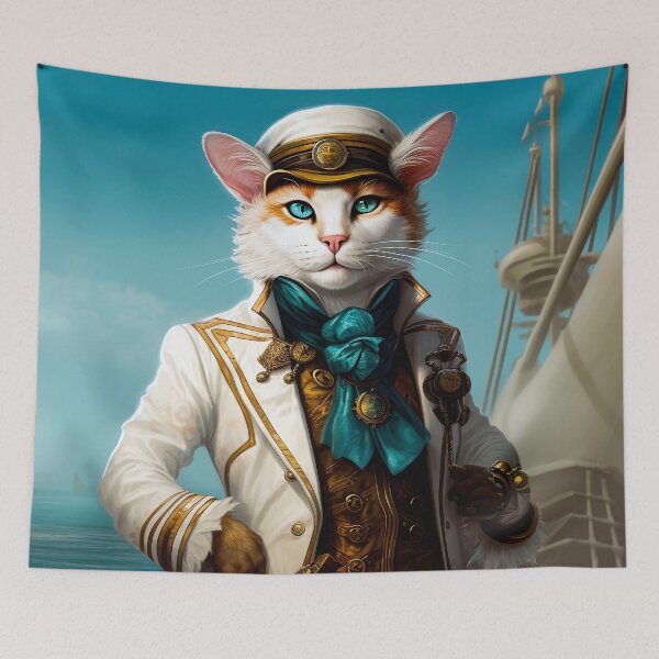 Item preview, Captain Cat designed and sold by Graphoteka.