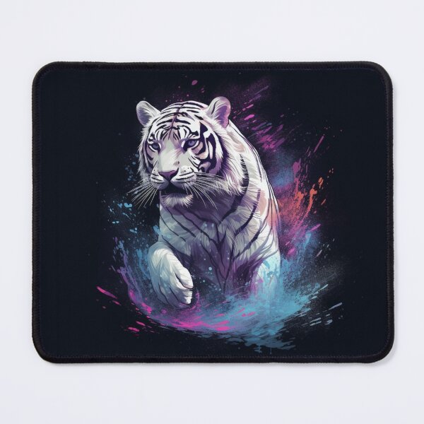 Item preview, Pure White Tiger designed and sold by letsgetinspired.