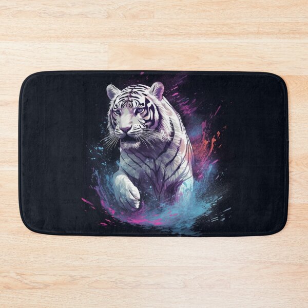 Item preview, Pure White Tiger designed and sold by letsgetinspired.