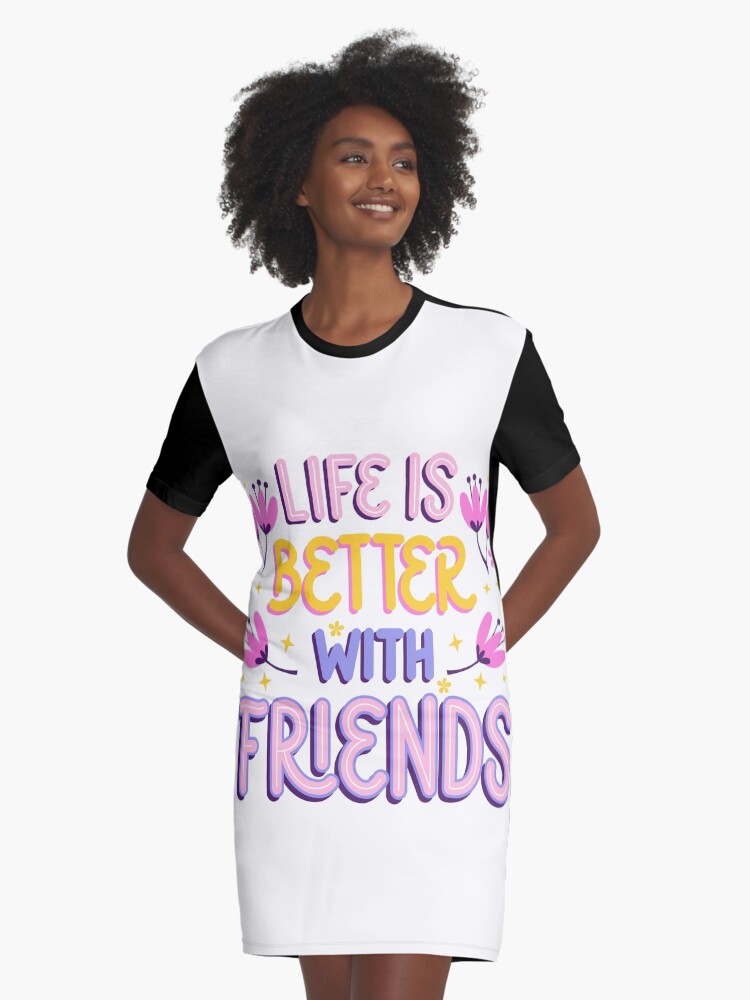 Friends t shirt dress sale