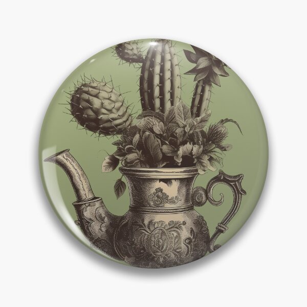 Item preview, Vintage Cactus Vase designed and sold by Graphoteka.