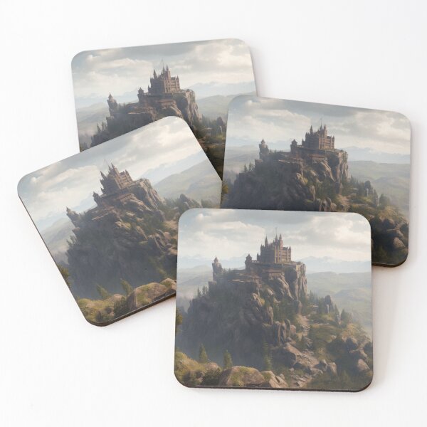 Item preview, Majestic Haven - A castle on a hill designed and sold by SirCed.