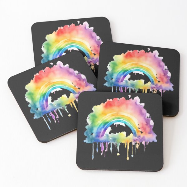Item preview, watercolour rainbow designed and sold by Jamelda.