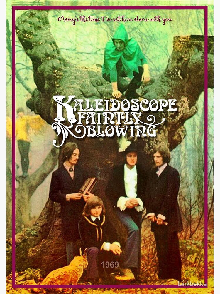 Kaleidoscope Album Poster for Faintly Blowing