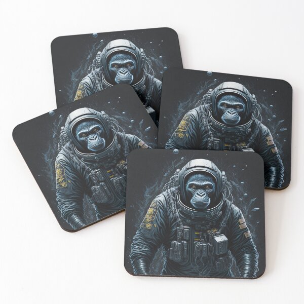 Item preview, Ape Astronaut designed and sold by Saltys-Shop.