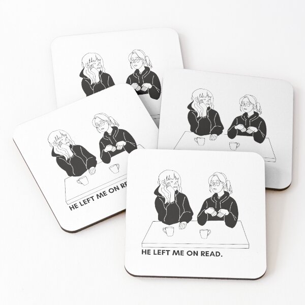 Item preview, He Left Me on Read Girl Talk designed and sold by LivingTheDream7.