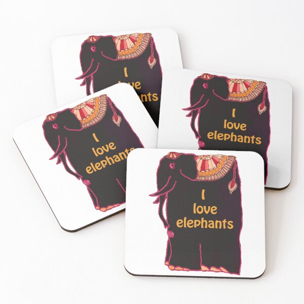 Item preview, I love elephants designed and sold by Fantasyart123.