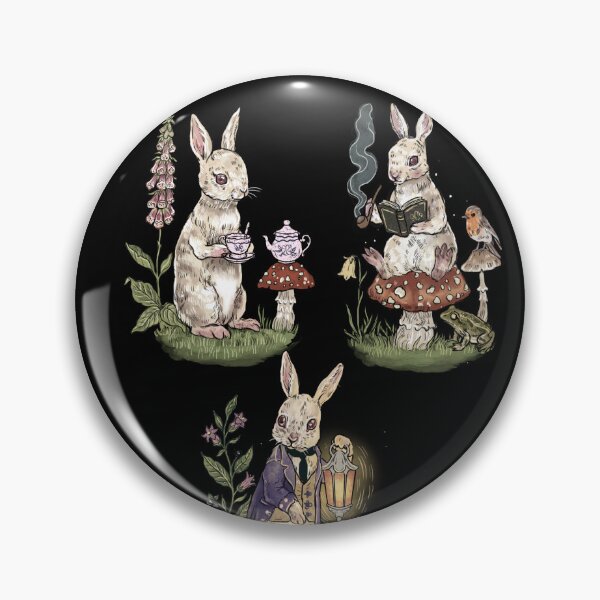 Item preview, Cottagecore Rabbits Set designed and sold by CharlotteGanz.