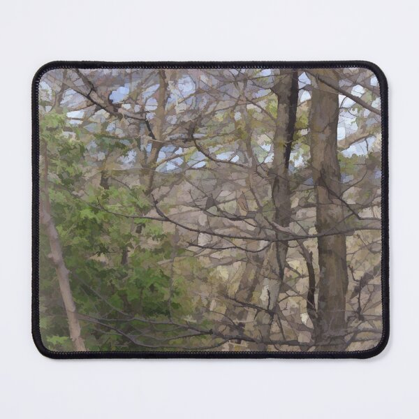 Item preview, Abstracted Trees in Split Tone designed and sold by bertsworks300.