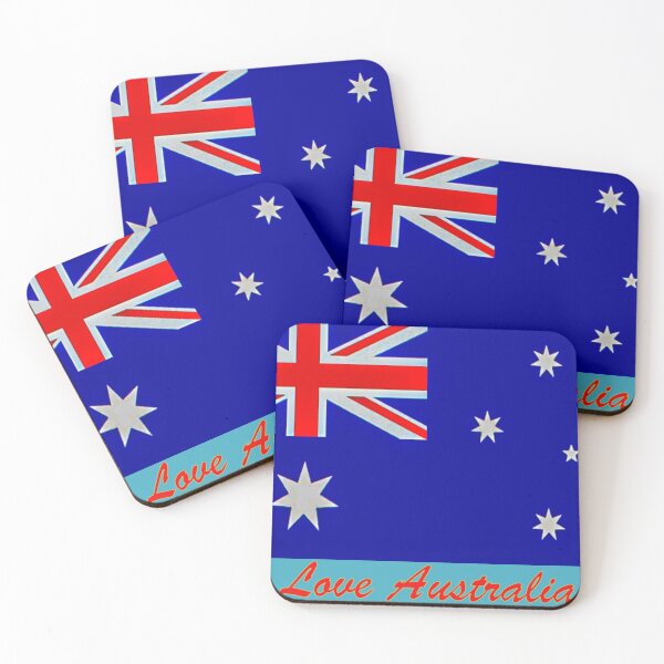 Item preview, I Love Australia Flag designed and sold by Dalyndigital Photography.