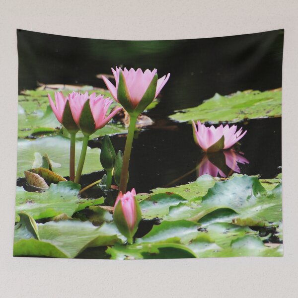 Item preview, Pink Water Lillies  designed and sold by Geoff Treagus.