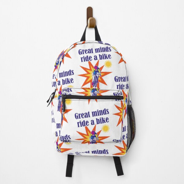 Item preview, Great minds ride a bike, cyclists designed and sold by Mauswohn.