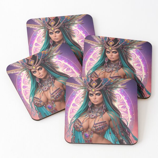 Item preview, Aztec Goddess of the Serpent designed and sold by magikman65.