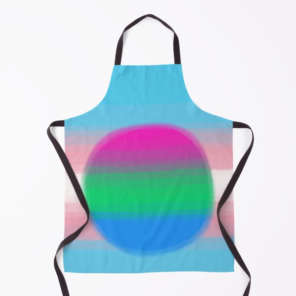 Aperçu de l'œuvre Watercolor Transgender Polysexual Pride Flag créée et vendue par Sum-Thangs.
